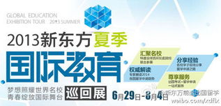 前途精彩·啟航未來 2013新東方夏季國際教育展盛大啟動